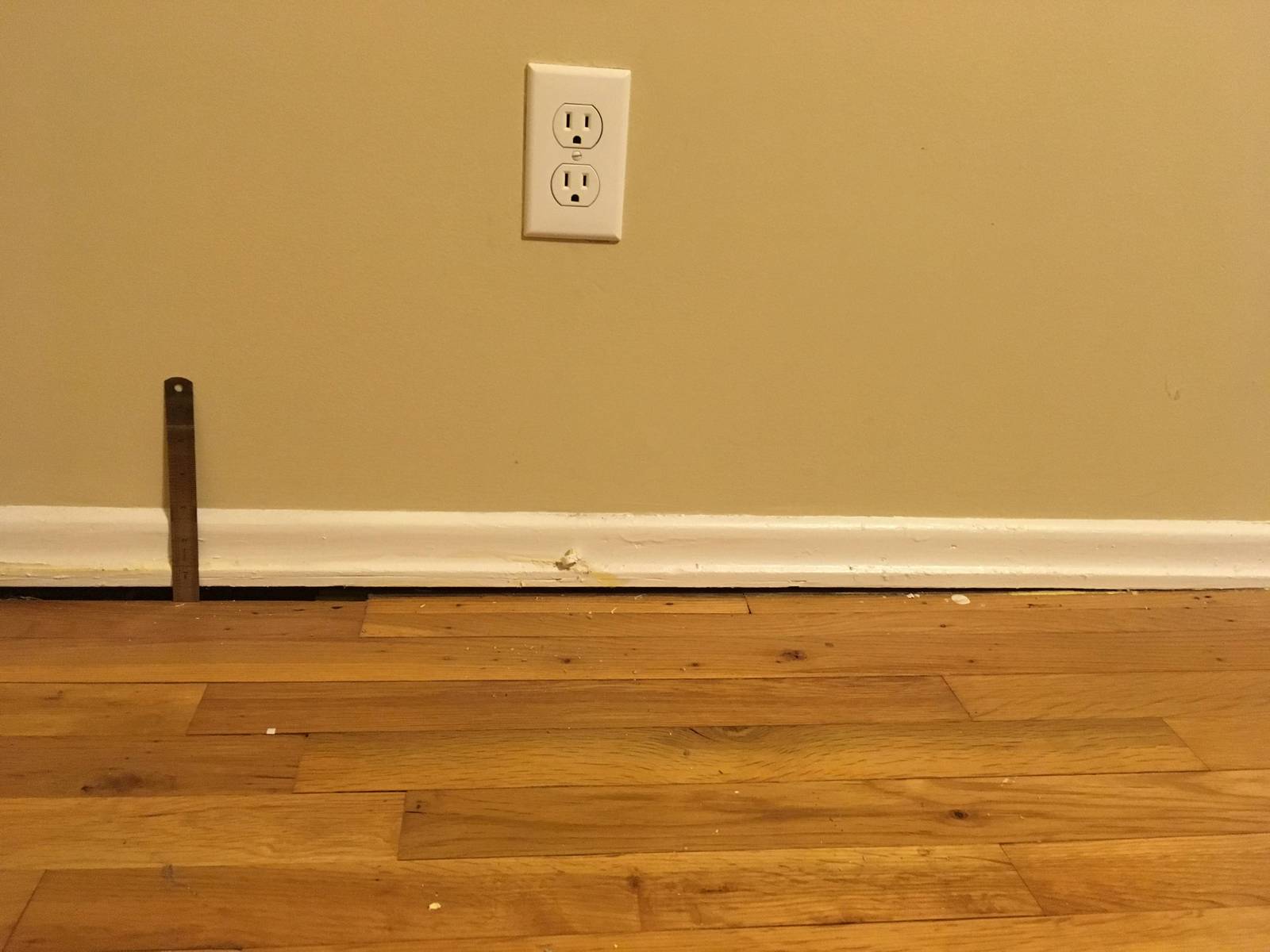 Wooden Floor Sinking