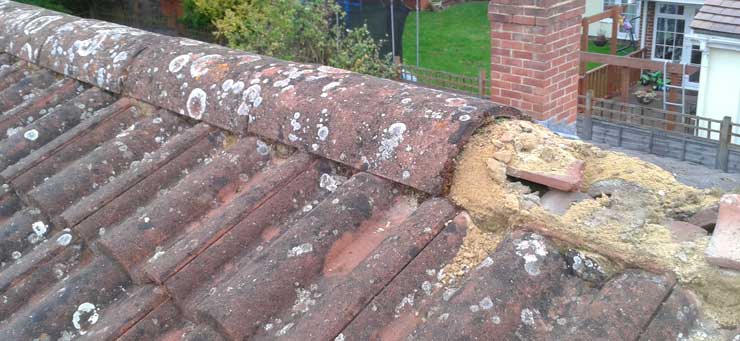 Missing Ridge Tile